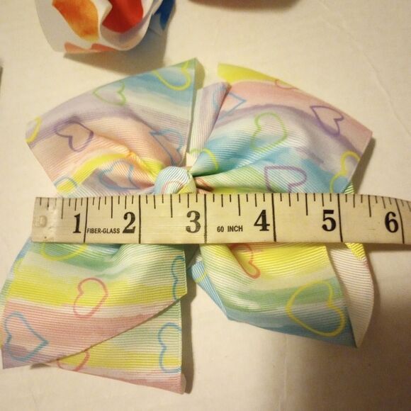 Holiday hair bow bundle hearts, shamrocks,Easter eggs NWT - Picture 7 of 8
